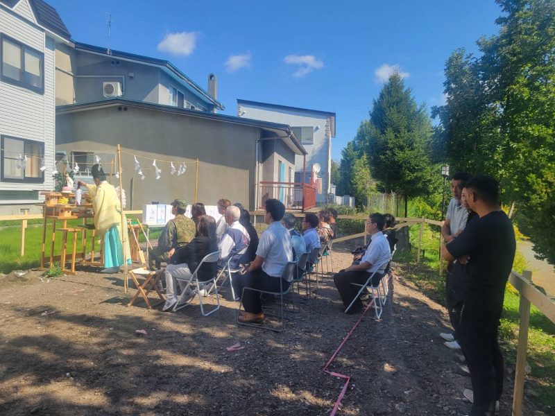 冨岡3丁目の家 新築工事開始①